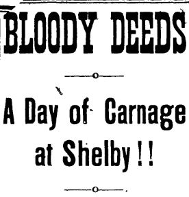 bloody deeds